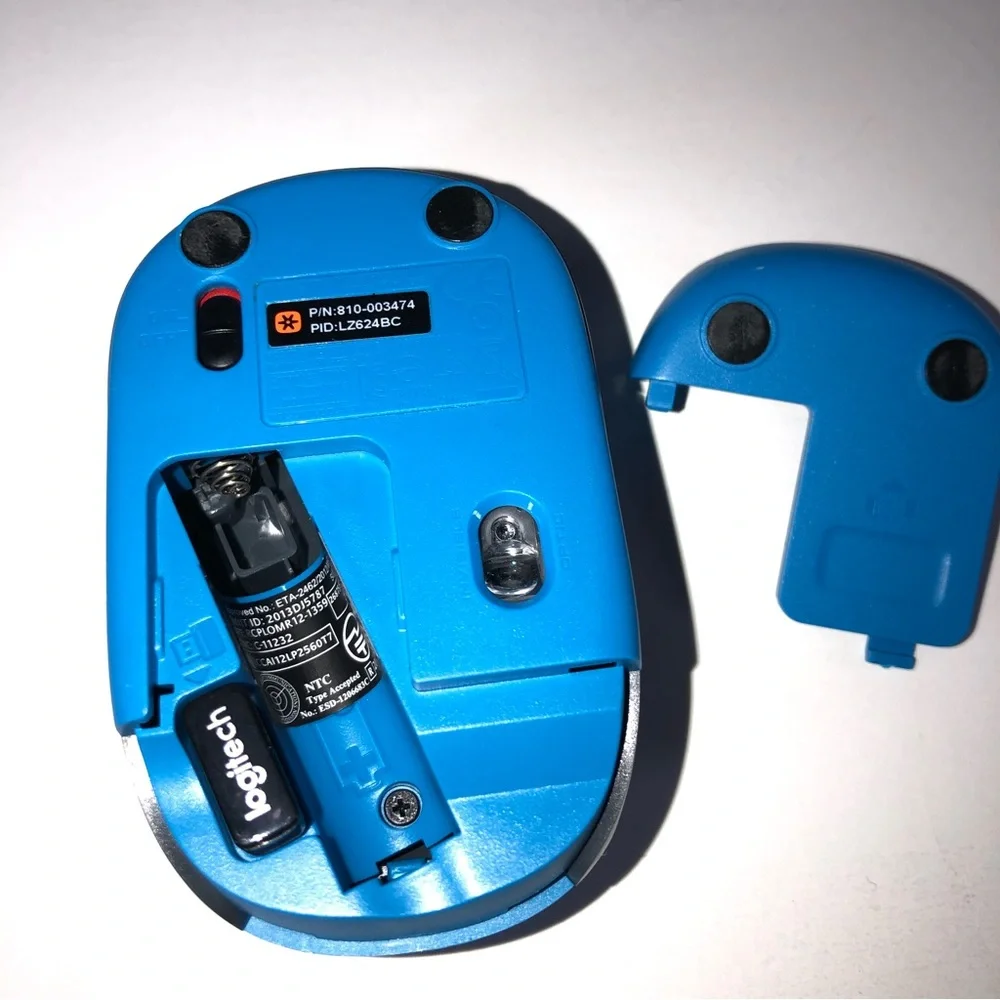 Logitech Mini Wireless Mouse Blue